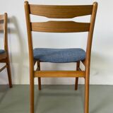 Ensemble de chaises vintage danoises