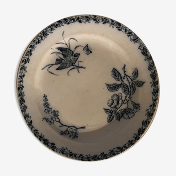 Flowery dish iron earth