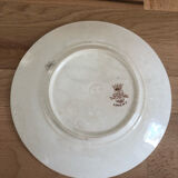 Assiette de longwy