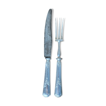 Leg of Lamb Cutlery Service, Silver, Minerva Hallmark