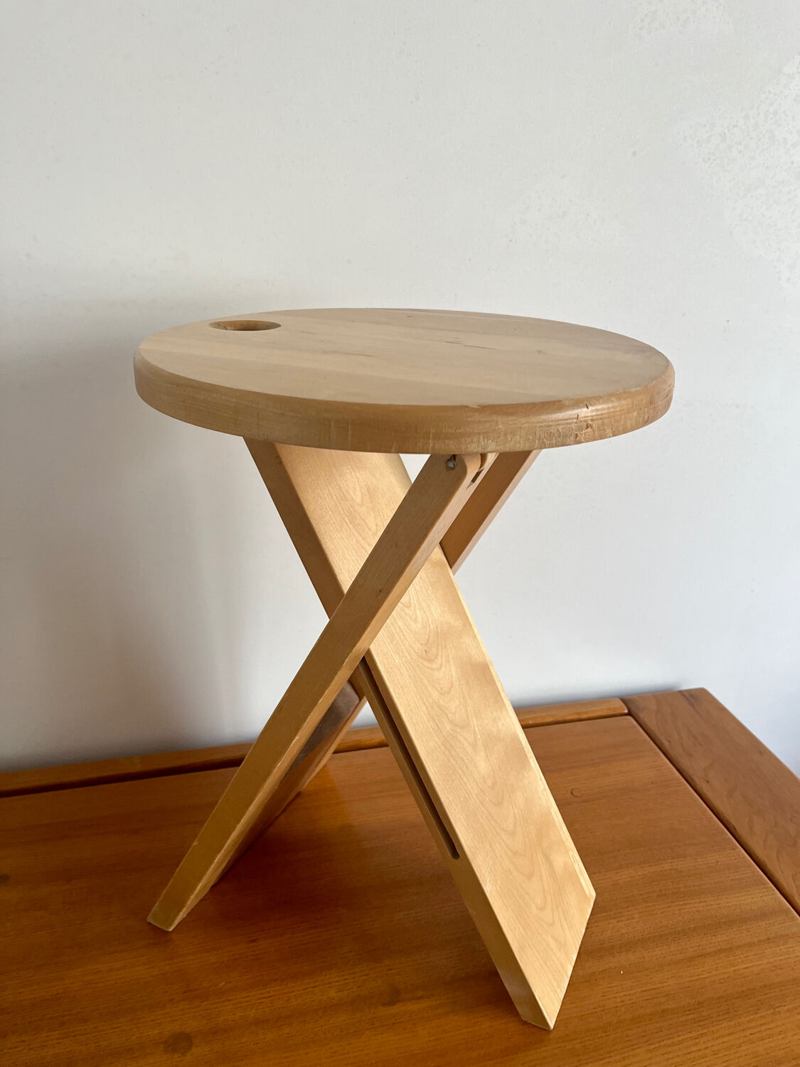 Suzy folding stool by Adrian Reed