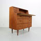 Mid- Century modern teak secretary- cabinet, 1960 Denmark