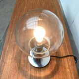 Vintage 1970s space globe table lamp