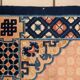 Antique 1930s Chinese Art Deco rug 64cm x 123cm - 1C1261