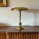 Oscar Torlasco, mod. 143 brass table / desk lamp, Prod. Lumi, Italy 1950s