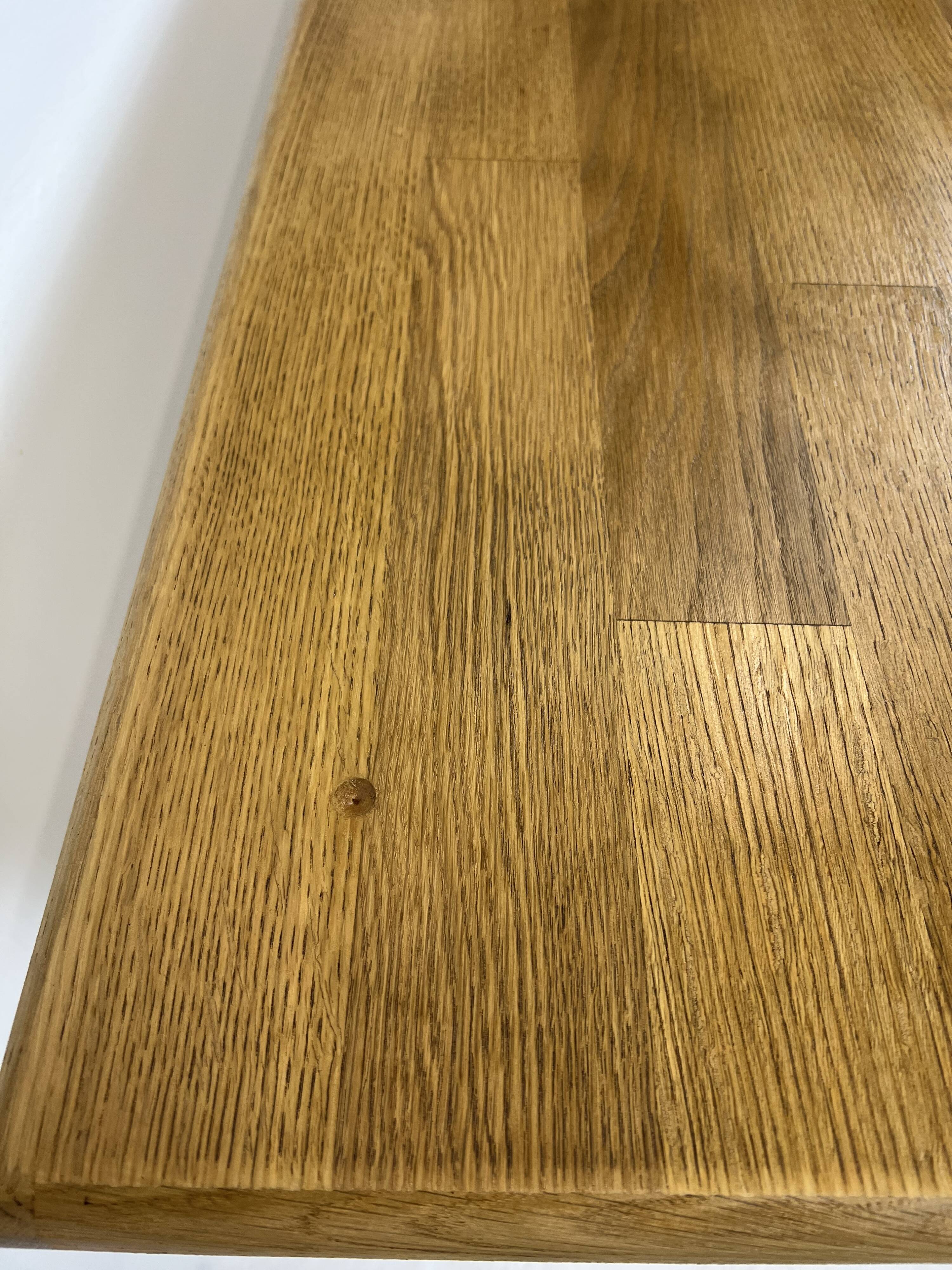 Ivory white base farmhouse table