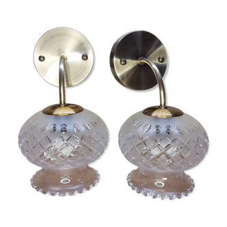 Pair of ArtDéco wall lamps