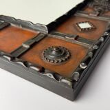 Vintage wall mirror by Palladio, Italy, 1960s