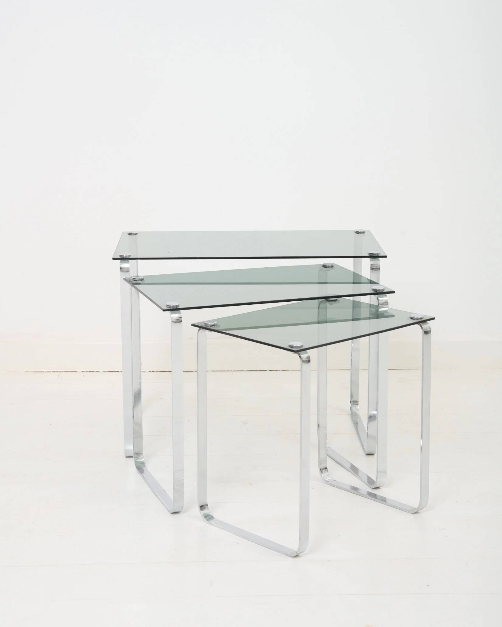 Nest tables, Roche Bobois, France, 1970