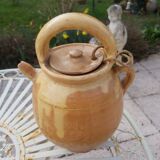 Glazed terracotta gargoulette