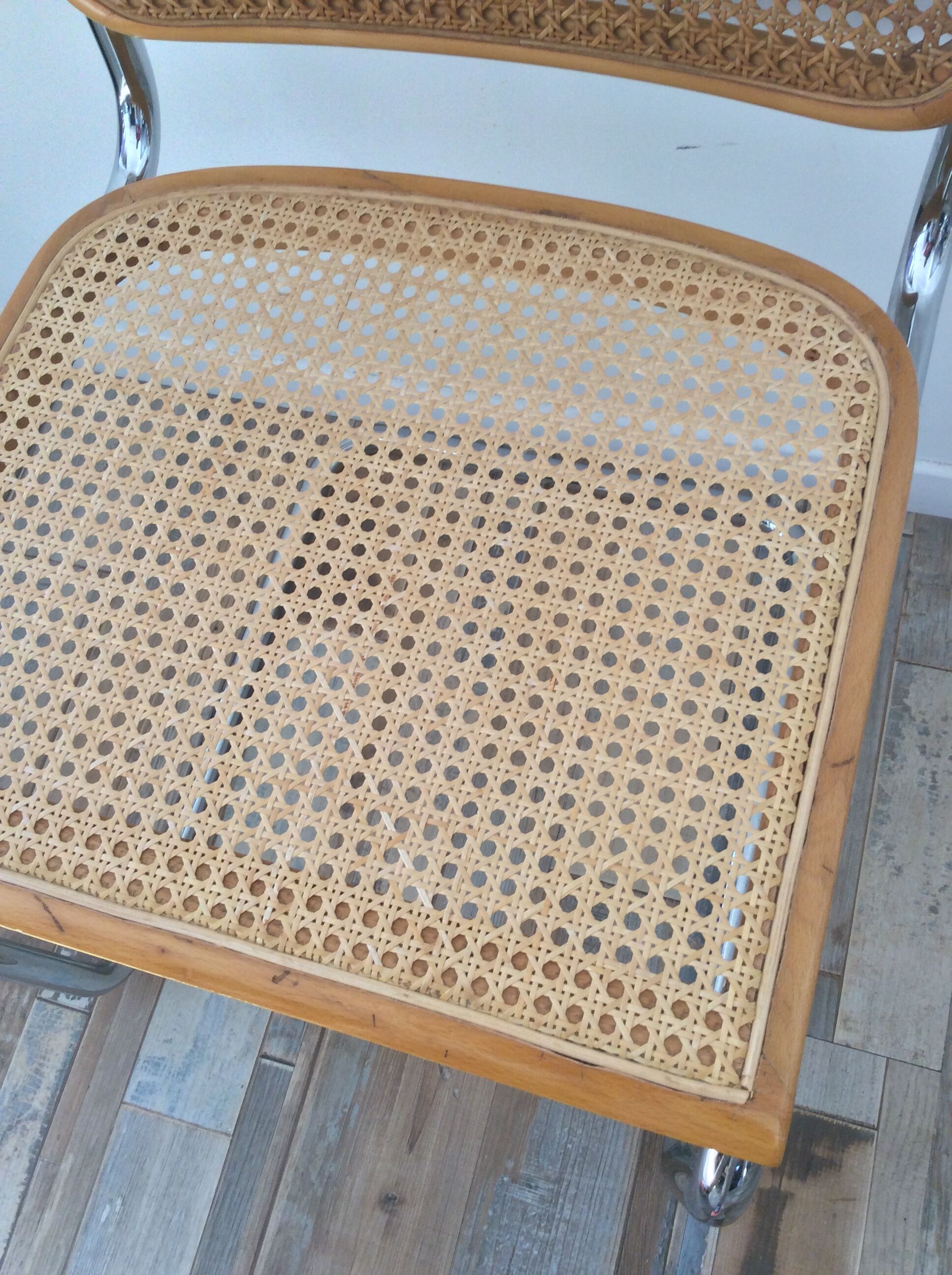 Chair Marcel Breuer Cesca B32 edition Gavina