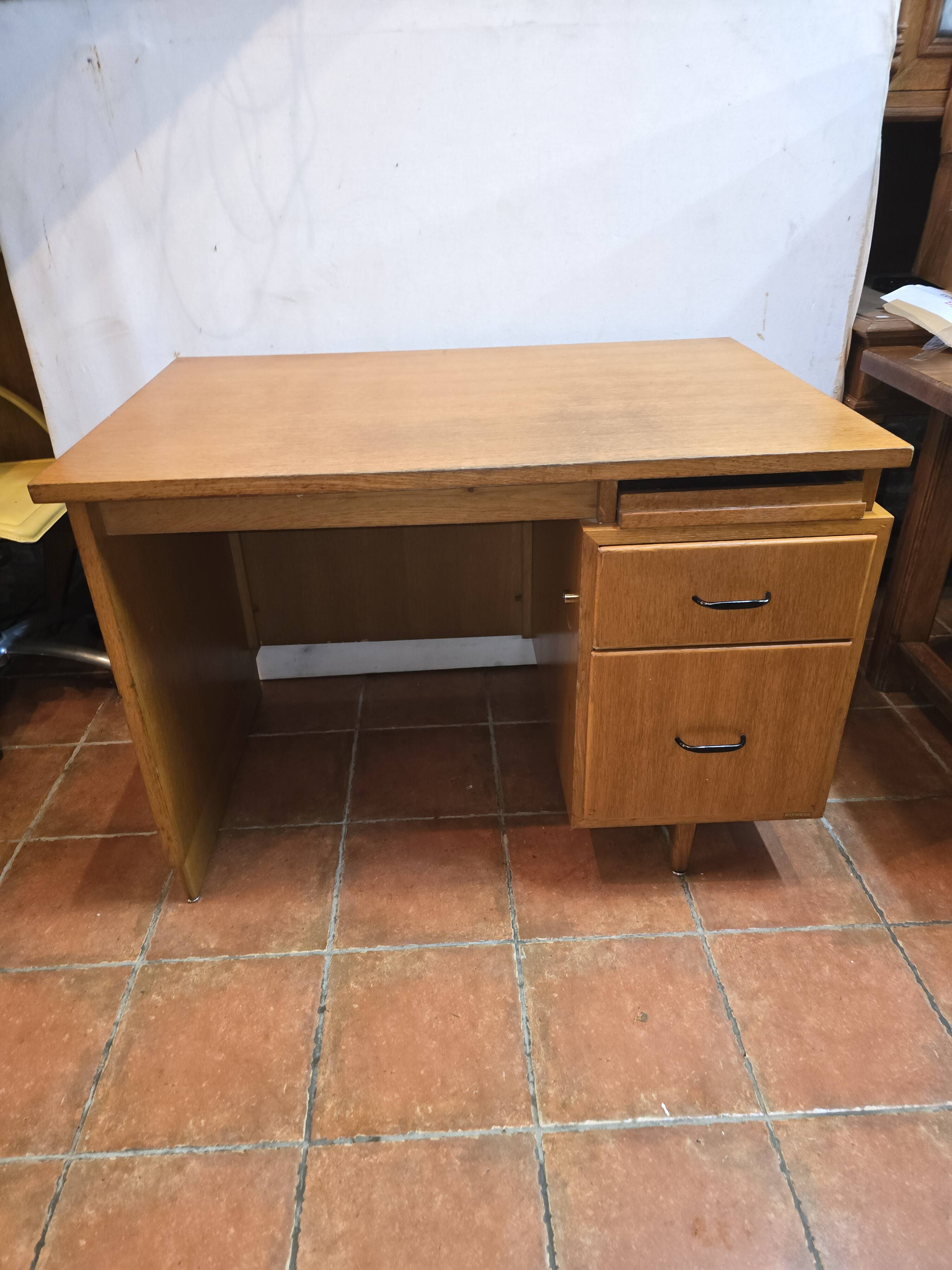 1960s Burwood Oak Desk