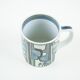 Ceramic mug, Danish design, 1975, designer: Bodil Buch, manufacturer: Royal