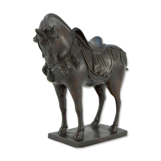 Bronze horse spirit tang, china, mid-20th century