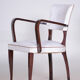 White Artificial leather armchair - 1930s France