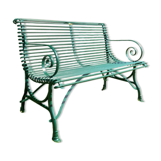Arras 2-seater bench - Dark Green