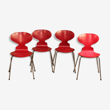 Arne Jacobsen Ant Chairs by Fritz Hansen