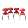 Arne Jacobsen Ant Chairs by Fritz Hansen