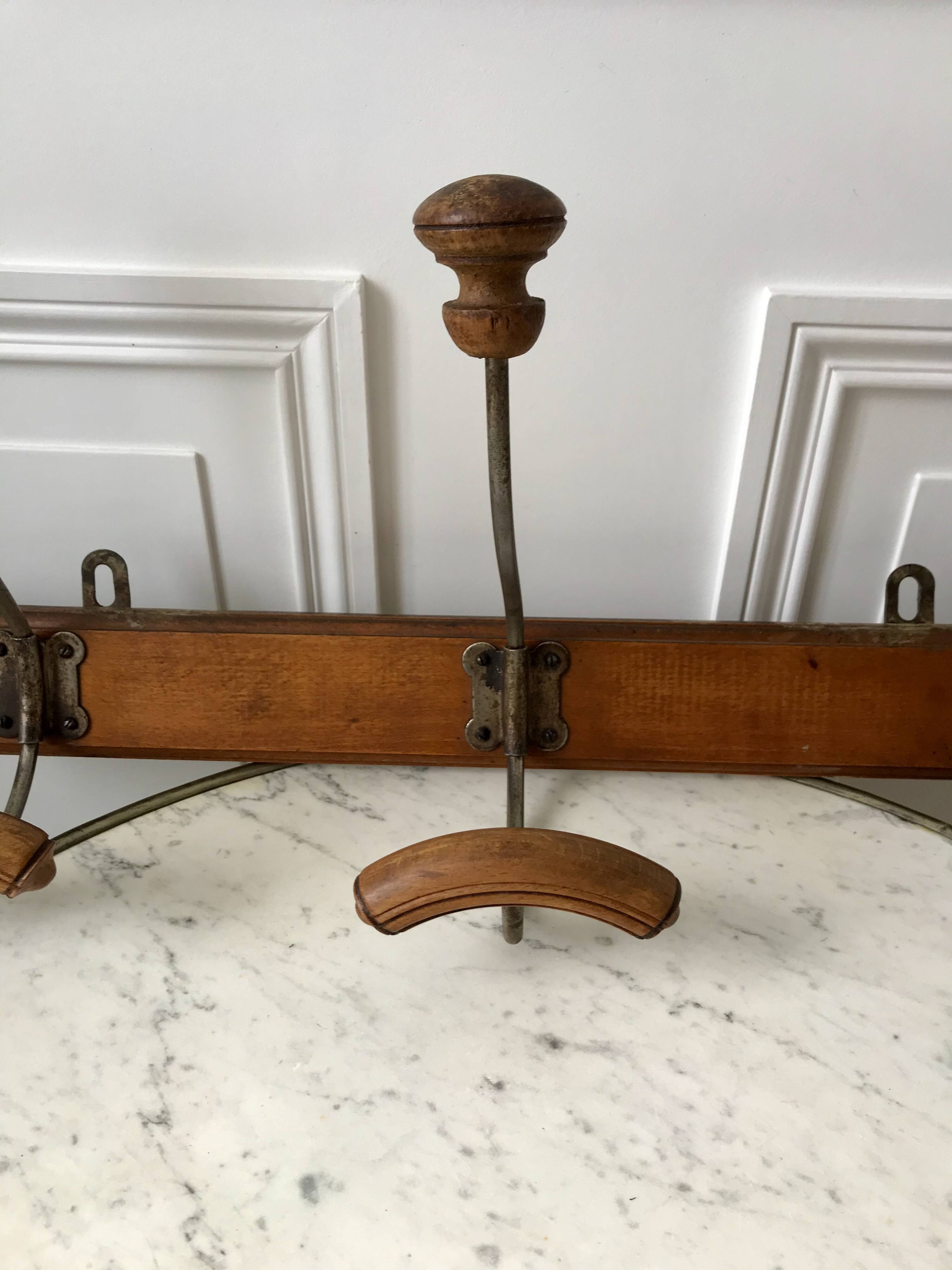 wooden coat hook type dormitories 50s