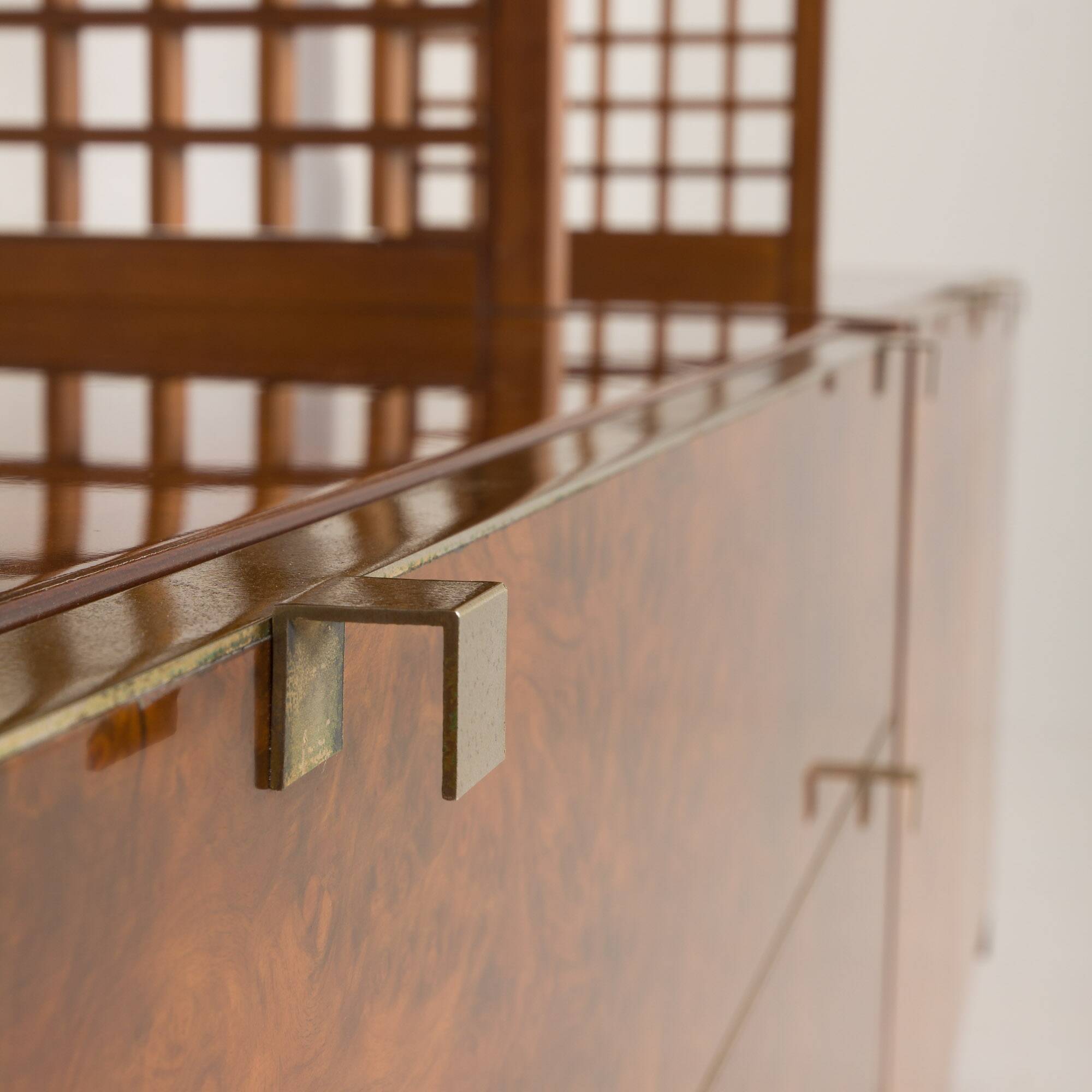 Italian Display Unit or room divider by Gianluigi Gorgoni for Fratelli Turi