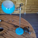 Vintage blue eyeball lamp
