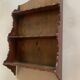 Antique wall shelf