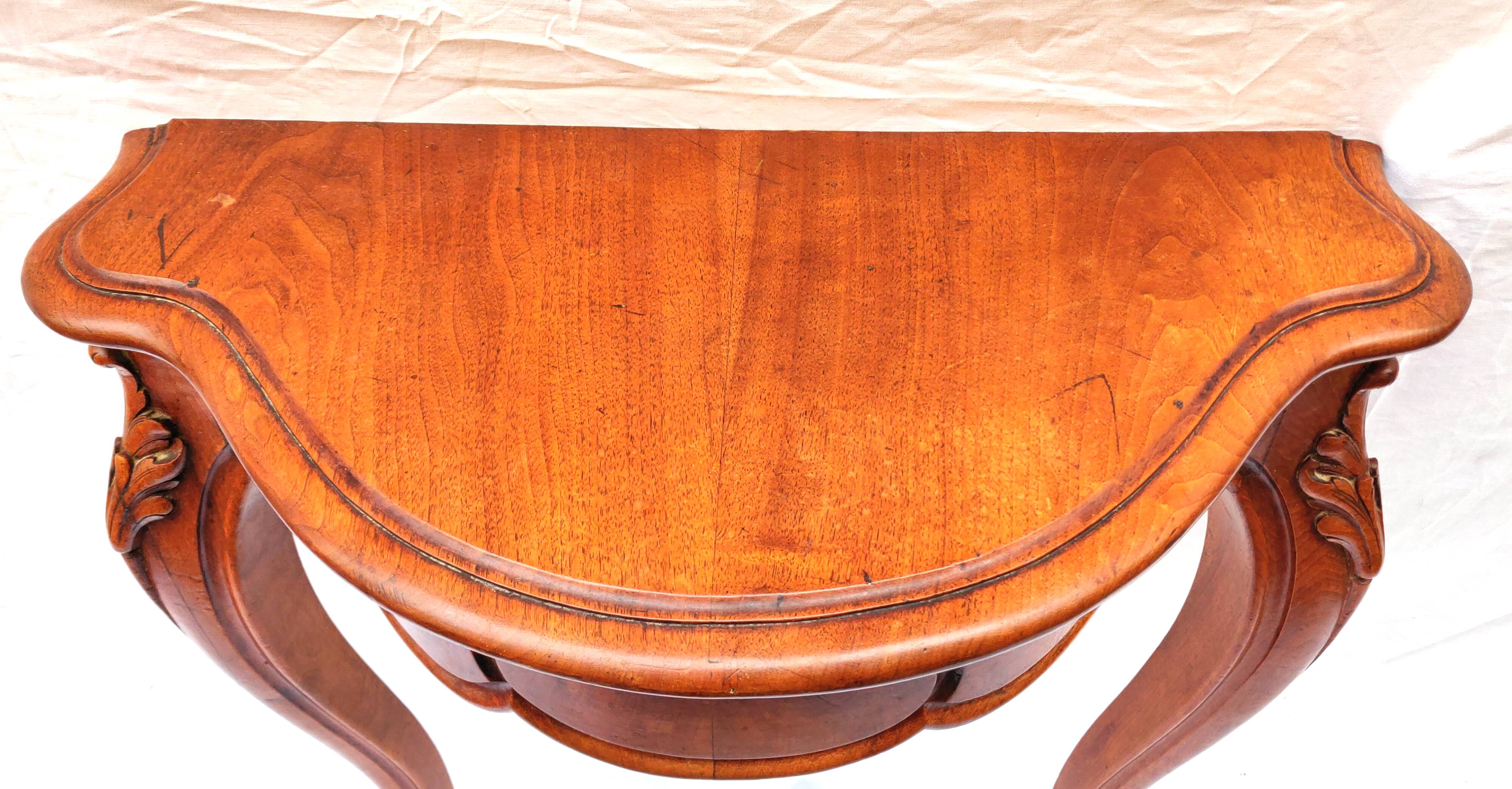19th-century Louis XV-style console