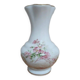 Limoges porcelain vase with floral decoration