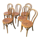 6 bentwood chairs early 20th