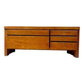 Buffet r14 par pierre chapo, Circa 1970