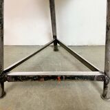 Black Industrial Workshop Stool, 1960s