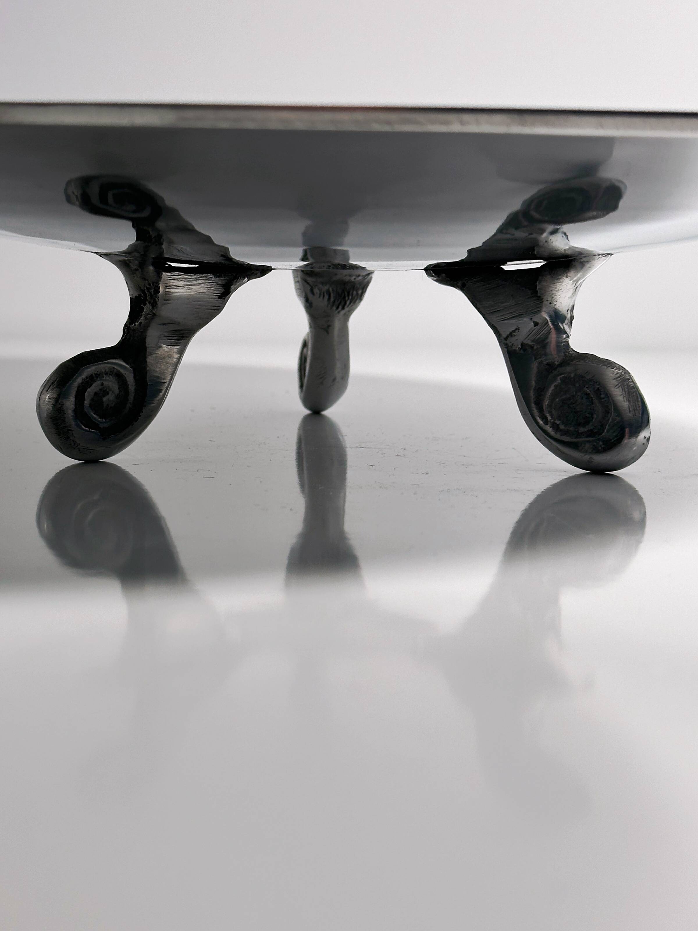 Indonesian footed bowl Mid Cenury 1950s