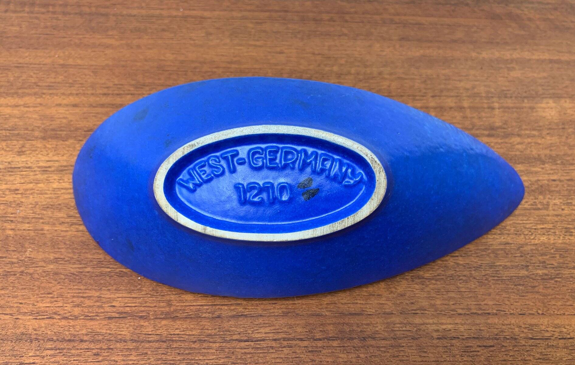 Bowl in West German pottery from the mid-century by Bodo Mans for Bay Keramik, 1960s.