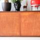 Mid-century modern sideboard in teak with metal legs, 1960s