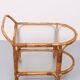 Rohe Noordwolde Rattan Serving Trolley 1960s