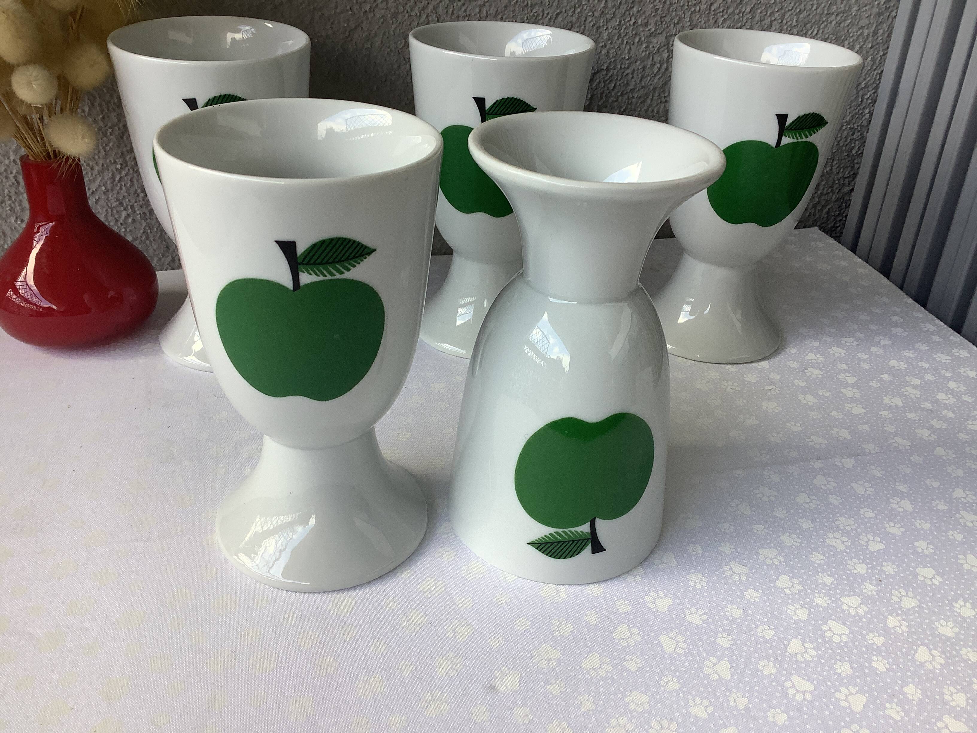 Apple cups Bareuther Waldsassen Bavaria