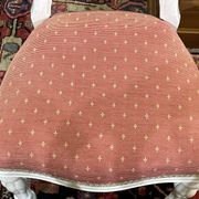 Set of 6 English Victorian style mahogany chairs.
