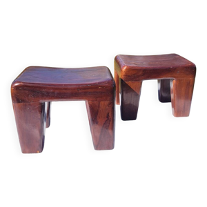 tabourets brutalistes