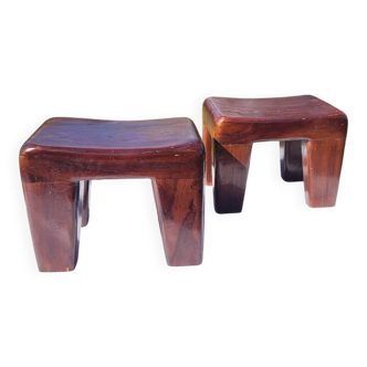 Brutalist stools
