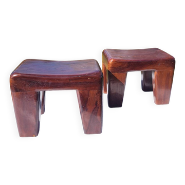 Brutalist stools