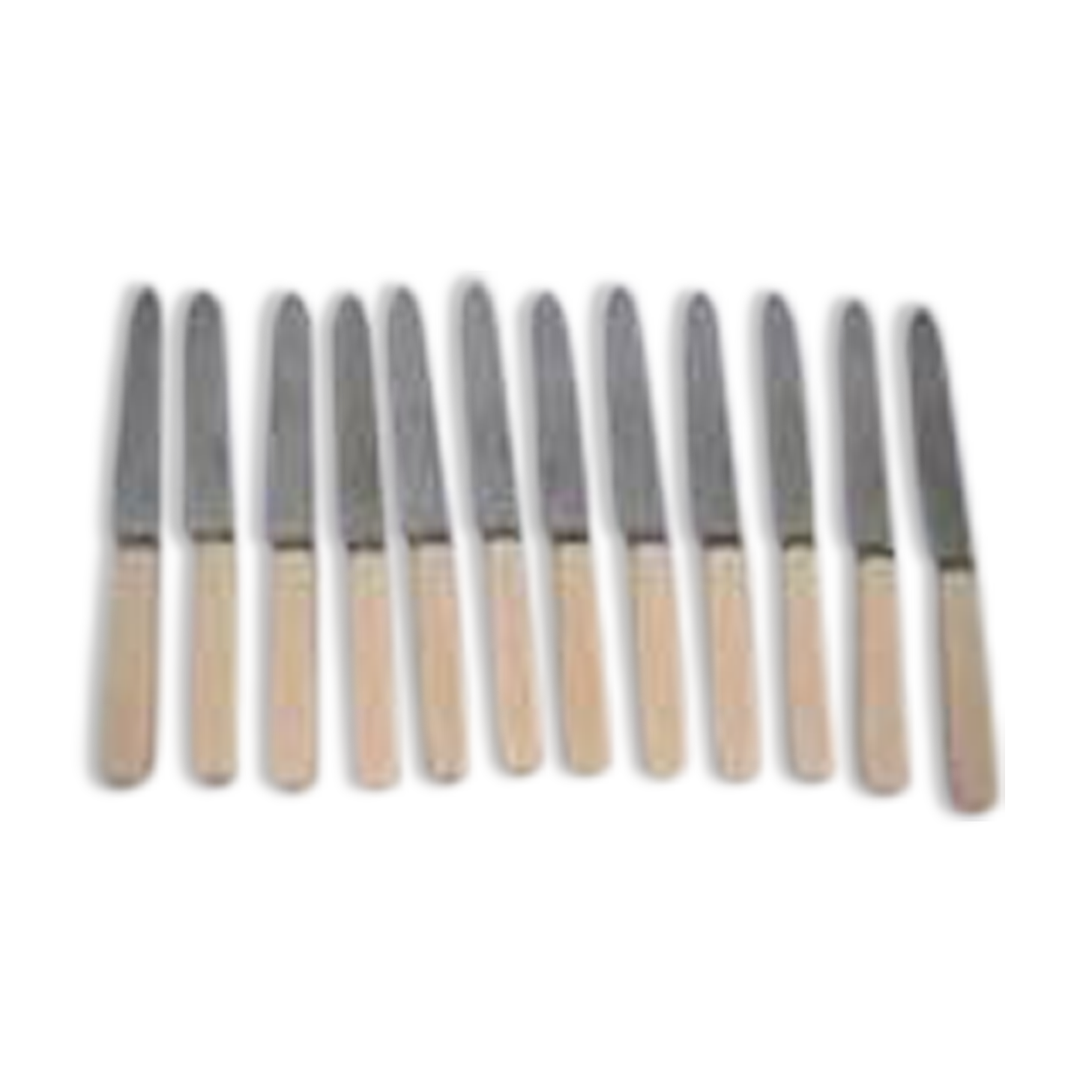 Christofle Atlas, 12 dessert knives, dessert, cheese model bakelite.