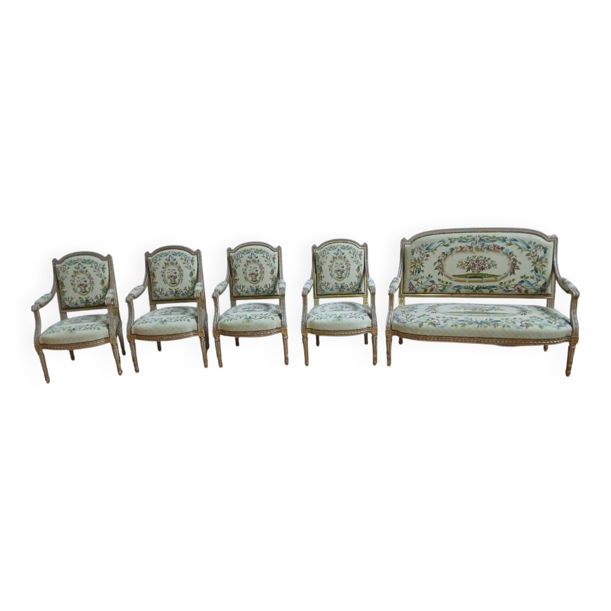 Louis XVI style salon