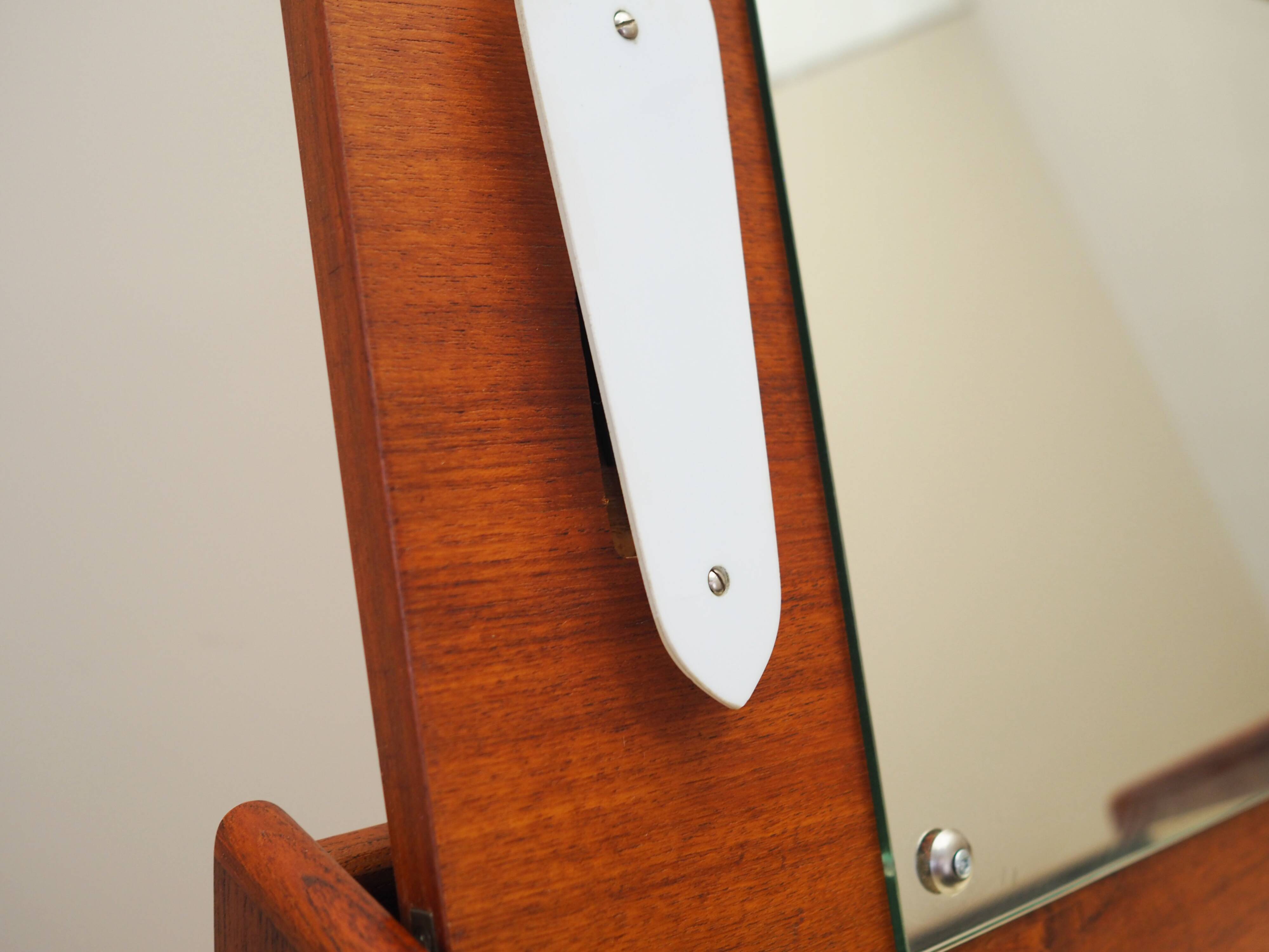 Teak dressing table, Danish design, 1970s, production: Denmark