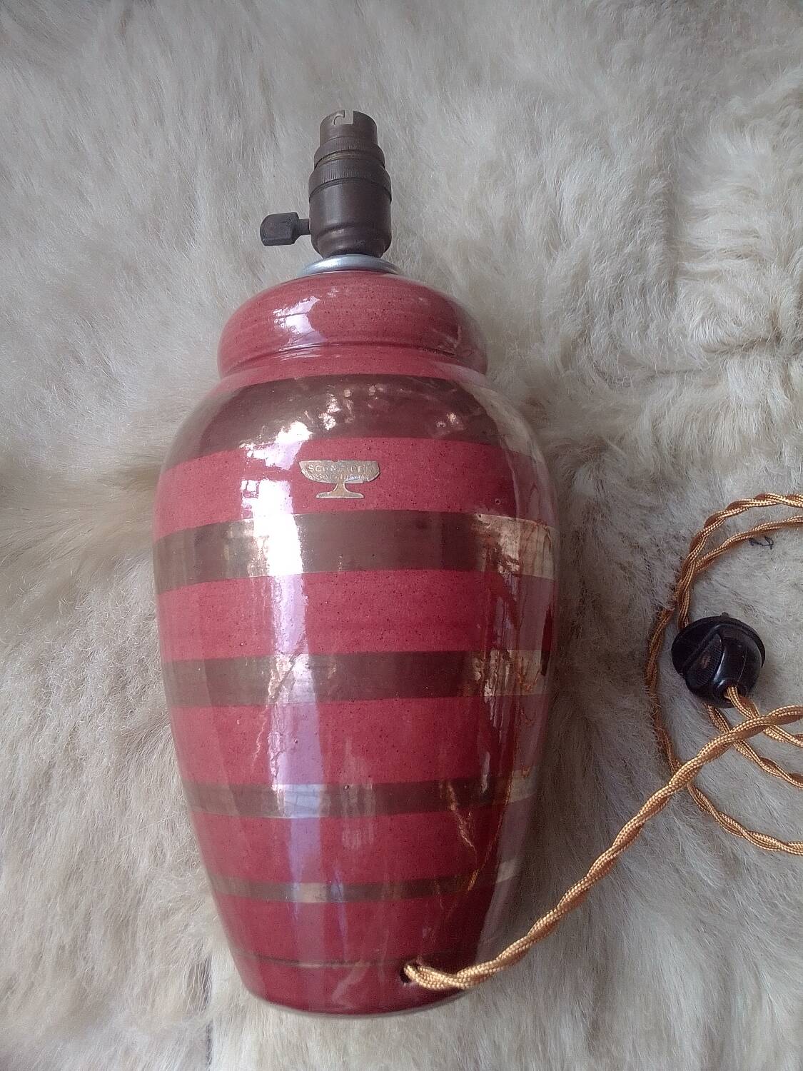 Schneider ceramic lamp base