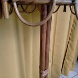 Vintage rattan lamppost