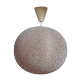 Suspension boule en résine des années 70