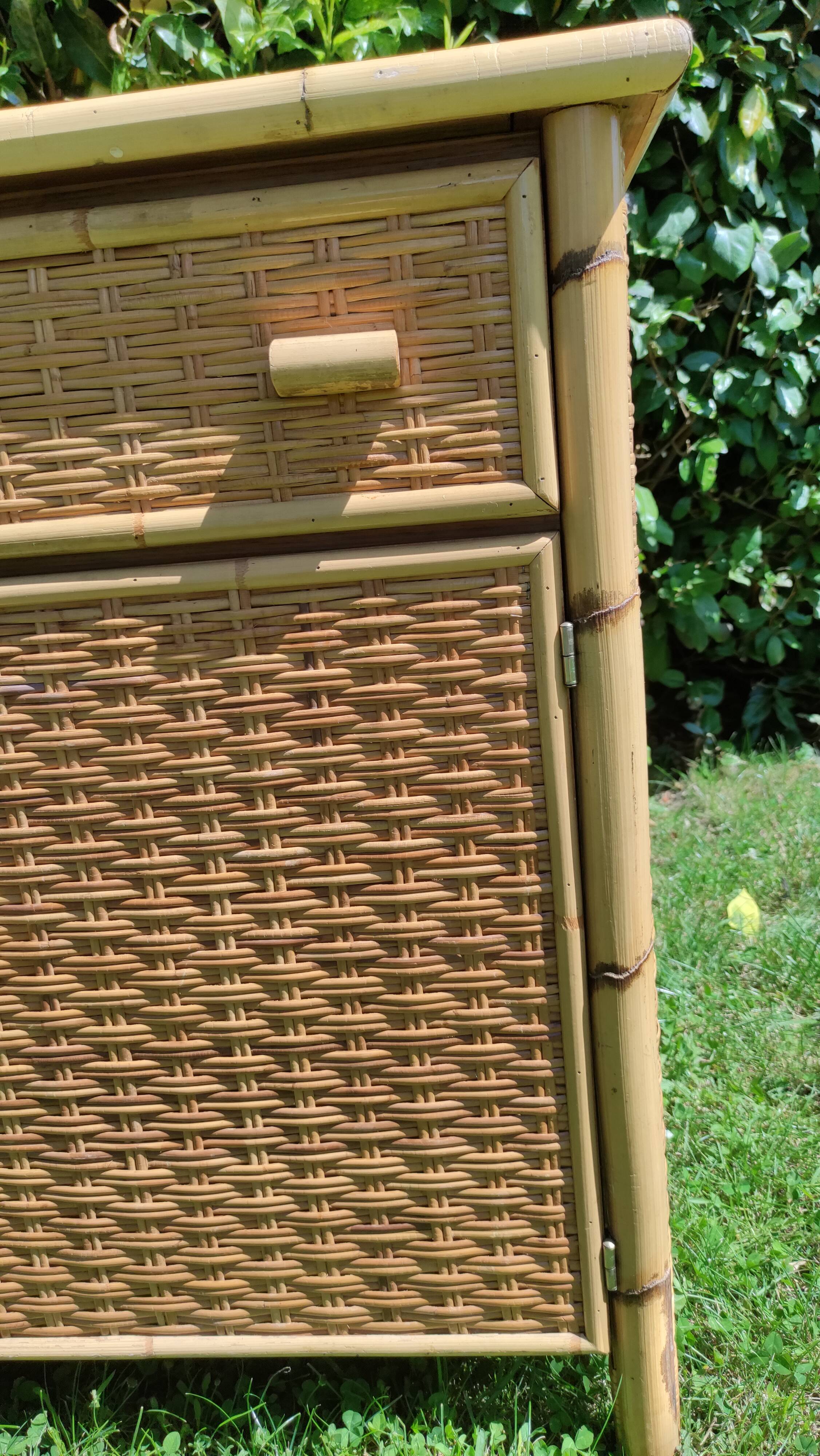 Vintage rattan and bamboo furniture
