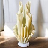 Resin table lamp by GIORGIA JACOB, French design, 1970s/80s