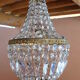 Hot air balloon chandelier - 30 cm crystal pampilles 1 fires