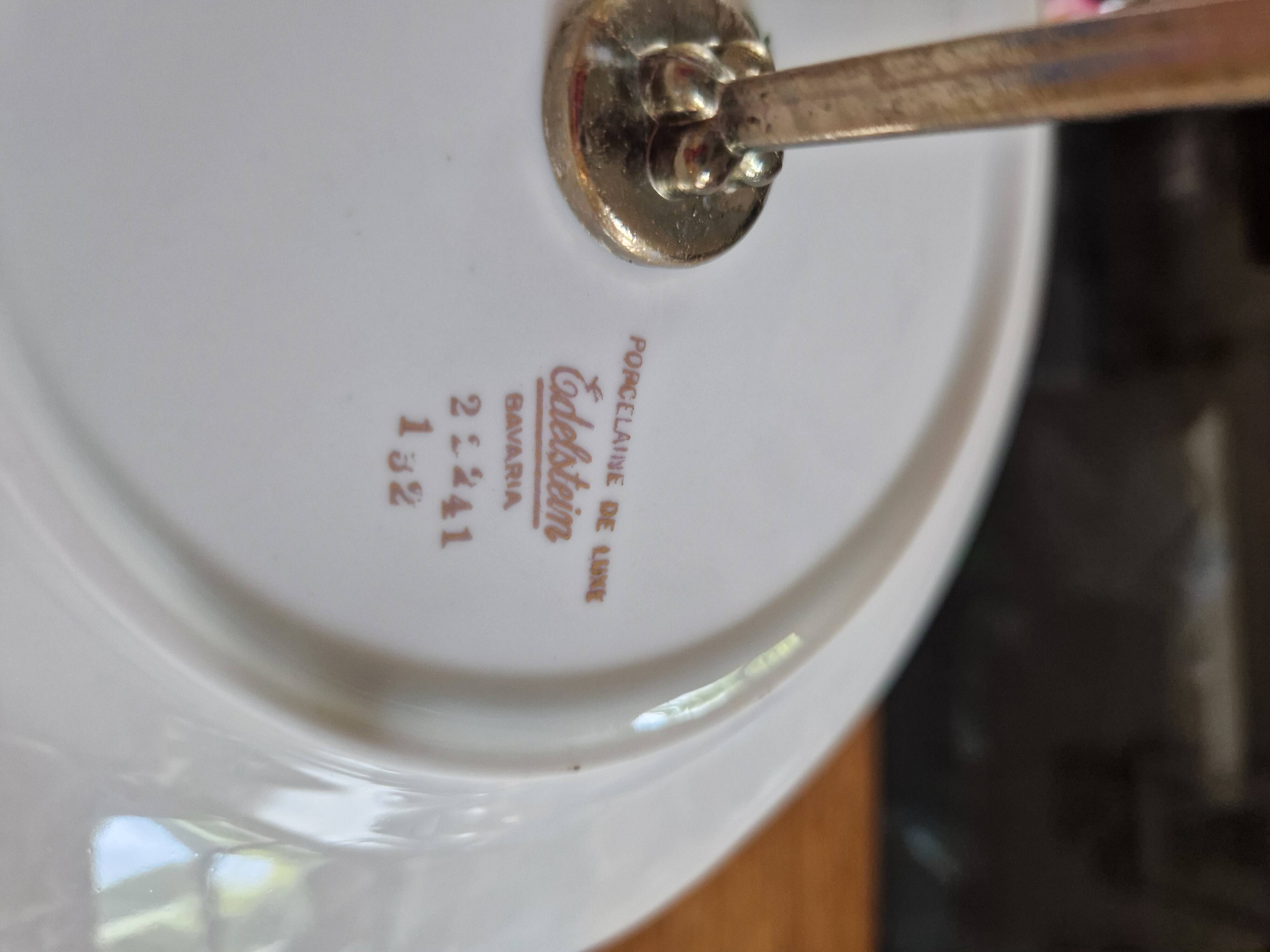 Bavarian porcelain cake stand